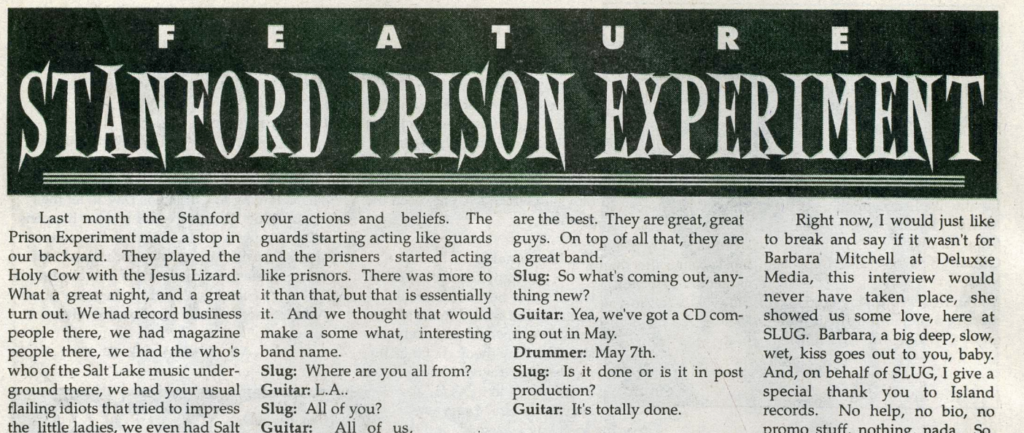 Stanford Prison Experiment